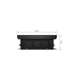 Внутрипольный конвектор Royal Thermo Atrium 75/200/2700-DG-U-DB