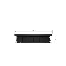 Внутрипольный конвектор Royal Thermo Atrium 75/300/1300-DG-U-NA