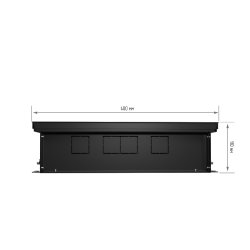Внутрипольный конвектор Royal Thermo Atrium 110/400/2300-DG-U-LB