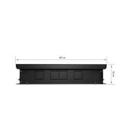 Внутрипольный конвектор Royal Thermo Atrium 90/400/1500-DG-U-DB