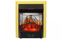 Каминокомплект Royal Flame Dublin угловой с очагом Majestic FX M Brass