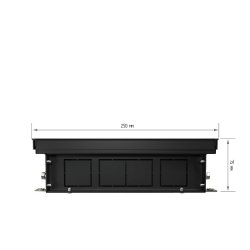 Внутрипольный конвектор Royal Thermo Atrium 75/250/2500-DG-U-NA