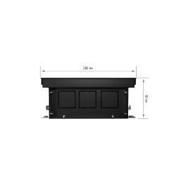Внутрипольный конвектор Royal Thermo Atrium 90/200/1500-DG-U-AU