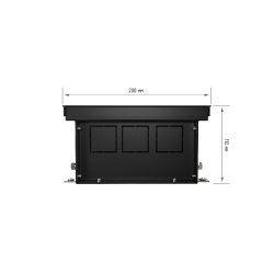 Внутрипольный конвектор Royal Thermo Atrium 110/200/1500-DG-U-NA