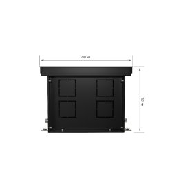 Внутрипольный конвектор Royal Thermo Atrium 150/200/900-DG-U-NA