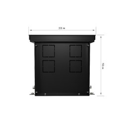 Внутрипольный конвектор Royal Thermo Atrium 190/200/1900-DG-U-LB