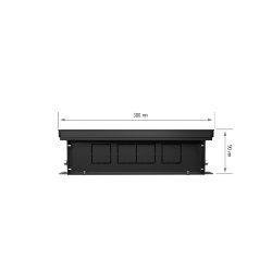 Внутрипольный конвектор Royal Thermo Atrium 90/300/1700-DG-U-NA