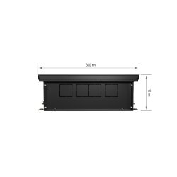 Внутрипольный конвектор Royal Thermo Atrium 110/300/2500-DG-U-NA